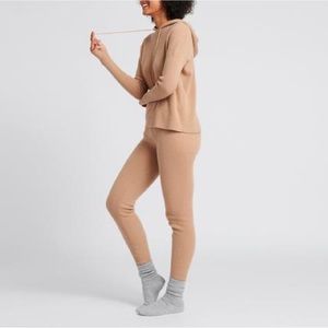 Naadam cashmere camel lounge pant